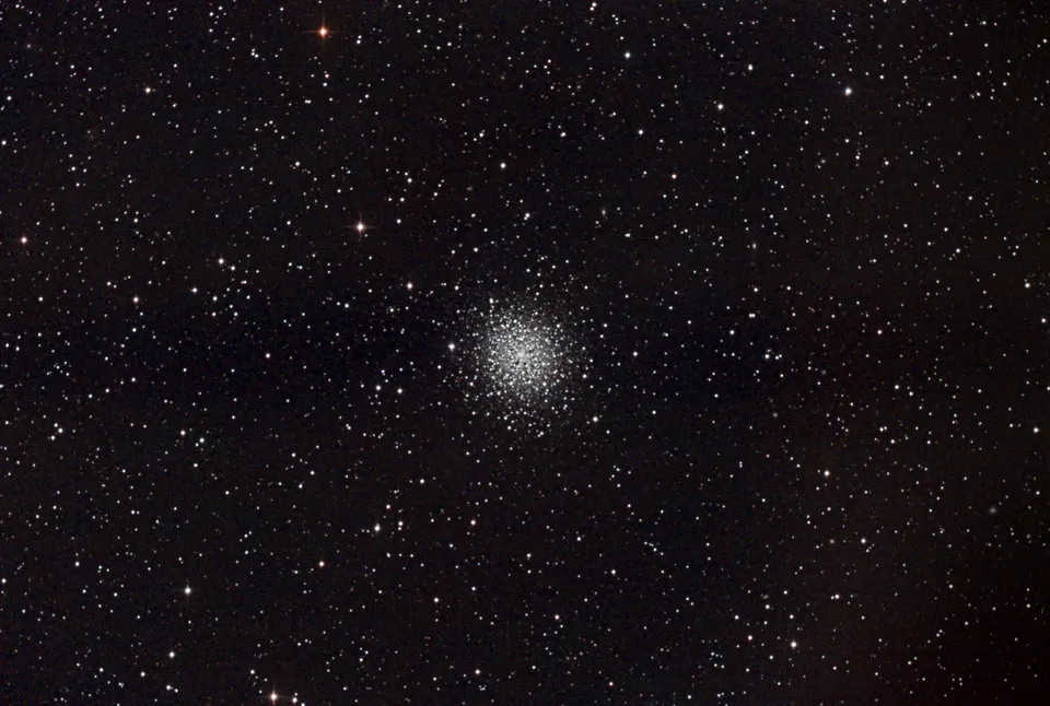 Messier 92: astrophotograph by Pete Lawrence