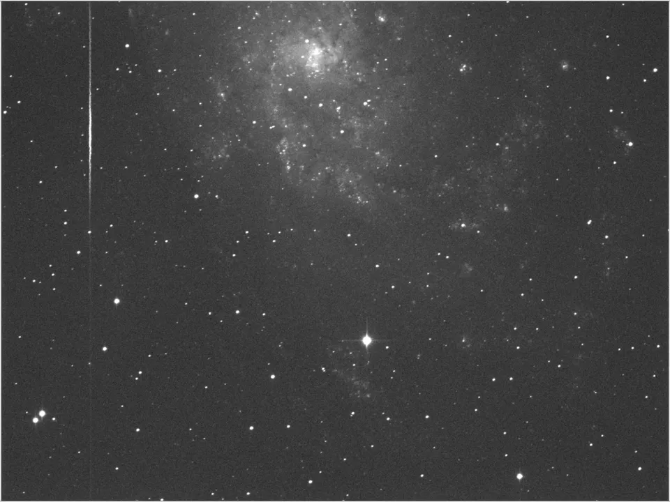 Meteor - 17 October 2018: astrophotograph by Pete Lawrence