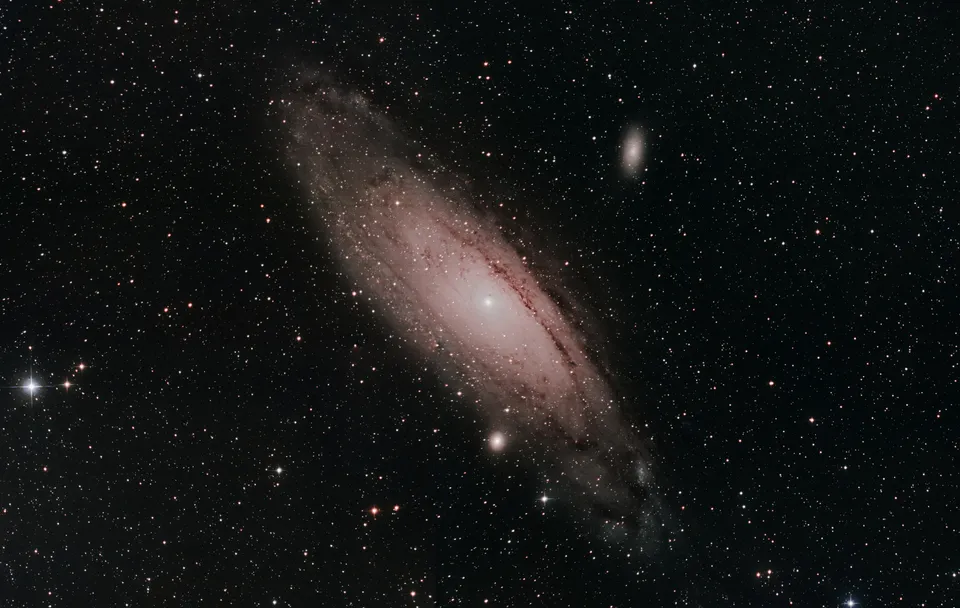 The Andromeda Galaxy: astrophotograph by Pete Lawrence