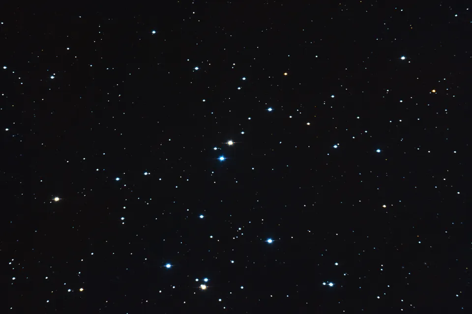 The Beehive Cluster: astrophotograph by Pete Lawrence