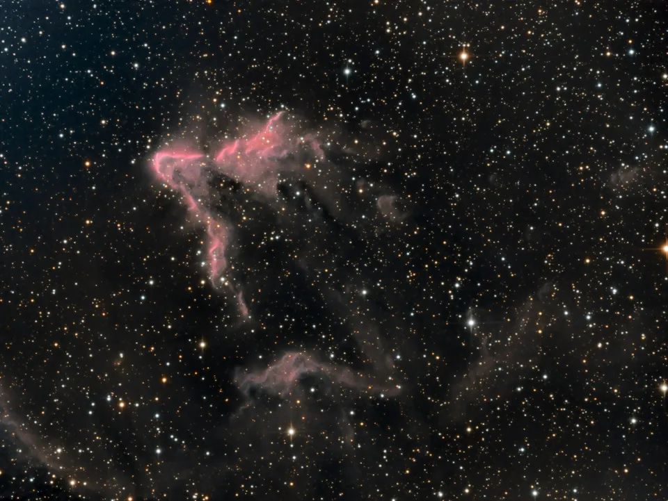 The Ghost of Cassiopeia: astrophotograph by Pete Lawrence