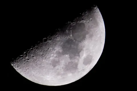 The Moon (88% Illumination): astrophotograph by Pete Lawrence