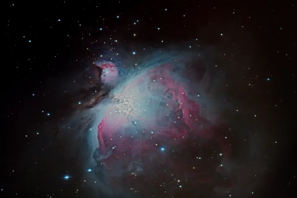 The Orion Nebula: astrophotograph by Pete Lawrence