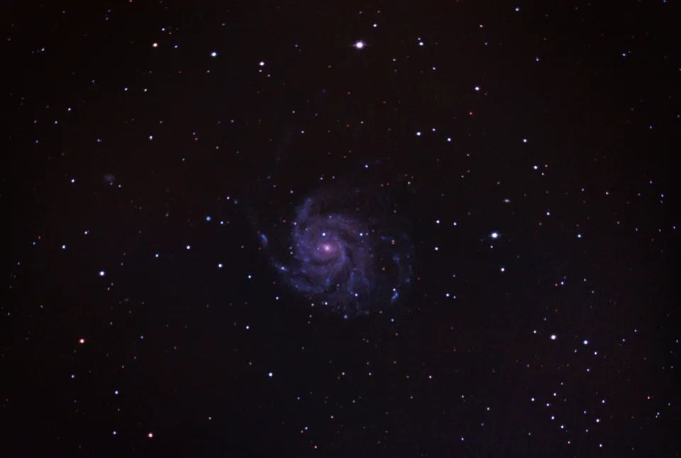 The Pinwheel Galaxy: astrophotograph by Pete Lawrence