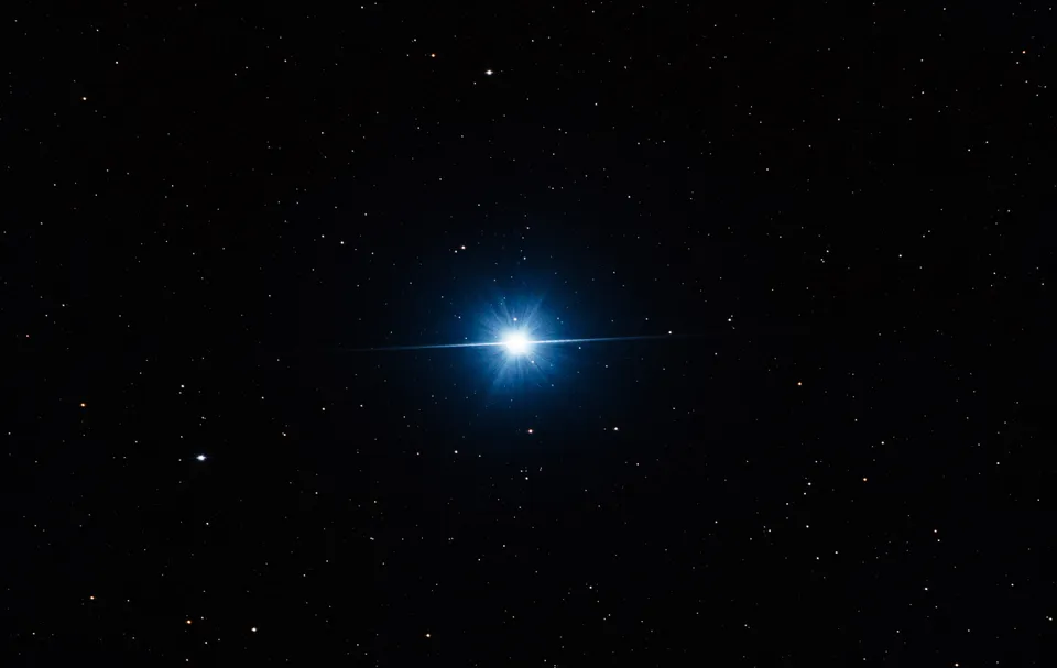 Vega: astrophotograph by Pete Lawrence